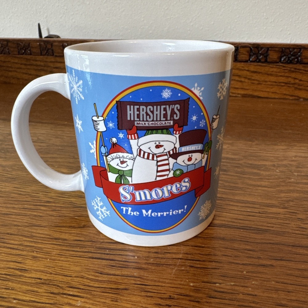 Hershey's S'mores the Merrier Snowman Christmas Coffee Mug